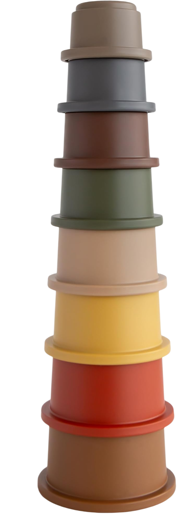 Mushie stacking cups