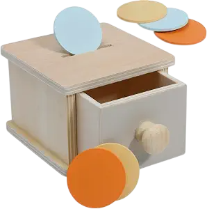 Montessori coin box